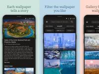 微软最新的安卓应用程序Bing Wallpapers具有10年的图像价值
