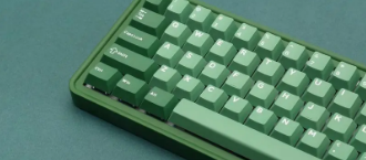 Mikit M65绿色原野三模无线机械键盘采用了纤长的机身造型方案