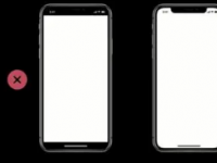 当苹果发布带有刘海显示屏的iPhone X时状态栏的空间非常小