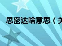 思密达啥意思（关于思密达啥意思的介绍）