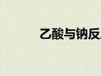 乙酸与钠反应（乙酸与钠反应）