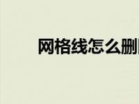网格线怎么删除（网格线怎么设置）