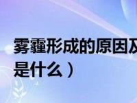 雾霾形成的原因及应对措施（雾霾形成的原因是什么）