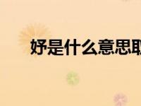 妤是什么意思取名字（妤是什么意思）