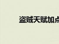 盗贼天赋加点推荐（dz天赋加点）