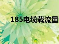 185电缆载流量多大（185电缆载流量）