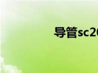 导管sc20指的是什么管？