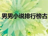 男男小说排行榜古风十名（男男小说排行榜）