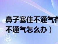 鼻子塞住不通气有什么办法快速通（鼻子堵塞不通气怎么办）