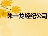 朱一龙经纪公司老板（朱一龙经纪公司）