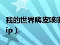 我的世界嗨皮咳嗽服务器（我的世界嗨皮咳嗽ip）