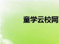 童学云校网页（童学云校登录）