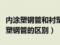 内涂塑钢管和衬塑钢管的区别（涂塑钢管与衬塑钢管的区别）