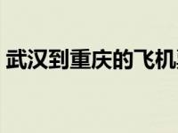 武汉到重庆的飞机票（长沙到重庆的飞机票）