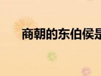 商朝的东伯侯是谁（商朝有西伯侯吗）