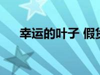 幸运的叶子 假货（幸运叶子是正品么）