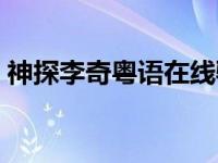 神探李奇粤语在线骑士影院（神探李奇粤语）