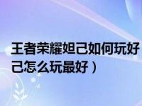 王者荣耀妲己如何玩好（王者荣耀妲己最强玩法技巧分享 妲己怎么玩最好）