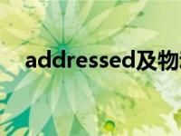 addressed及物动词意思（addressed）