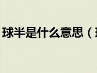 球半是什么意思（球半 一球 球半  什么意思）