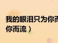 我的眼泪只为你而流是什么歌（我的眼泪只为你而流）