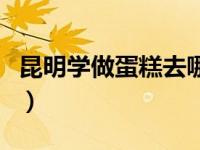 昆明学做蛋糕去哪里学（昆明学做蛋糕去哪里）