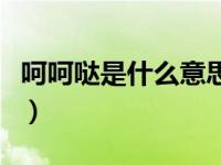 呵呵哒是什么意思骂人的（呵呵哒是什么意思）
