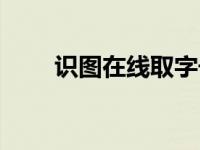 识图在线取字号网站（取字号网站）