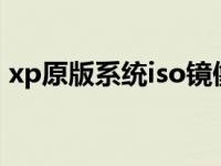 xp原版系统iso镜像下载官网（xp原版系统）
