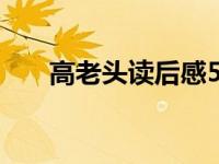 高老头读后感500字（高老头读后感）