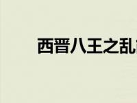 西晋八王之乱简介（西晋八王之乱）