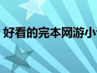 好看的完本网游小说（好看的网游小说完本）