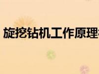 旋挖钻机工作原理视频（旋挖钻机工作原理）