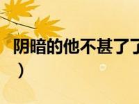 阴暗的他不甚了了主要讲什么（阴暗的他不甚）