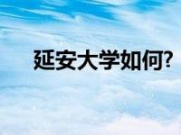 延安大学如何?（延安大学怎么样知乎）