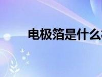 电极箔是什么材料（电极箔是什么）
