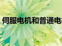 伺服电机和普通电机的区别（伺服电机原理）