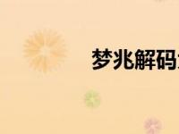 梦兆解码大全查询（梦兆）