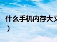 什么手机内存大又便宜（内存大又便宜的手机）