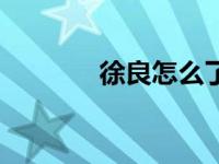 徐良怎么了（徐良怎么死的）