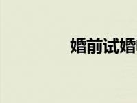 婚前试婚电影（婚前试婚）