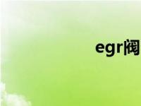 egr阀召回（egr阀）