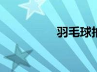 羽毛球拍3u和4u的区别