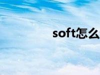 soft怎么读（feel怎么读）