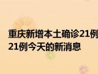 重庆新增本土确诊21例是怎么回事，关于重庆新增本土确诊21例今天的新消息