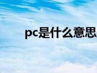 pc是什么意思跑团（pc是什么意思）