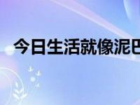 今日生活就像泥巴歌词（东北玩泥巴歌词）