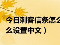 今日刺客信条怎么设置空中摇摆（刺客信条怎么设置中文）