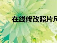在线修改照片尺寸大小工具300-500k
