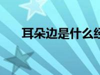 耳朵边是什么经络（edb是什么文件）